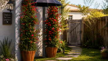 7 plantas trepadoras que crecen bien en espacios reducidos