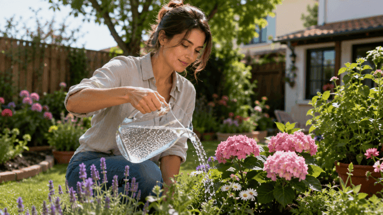 Regar tus plantas con agua con gas: el truco casero para que crezcan más verdes