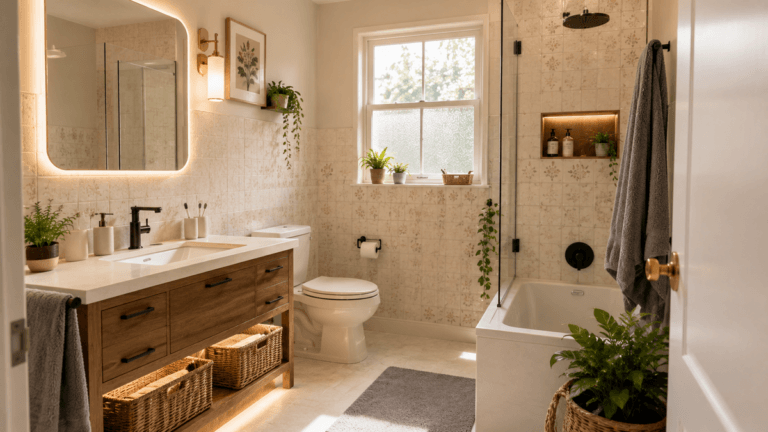 9 ideas para remodelar tu baño y que se vea moderno sin obras