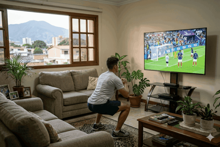 Goles que cuentan: cómo sumar movimiento mientras ves el Mundial en casa