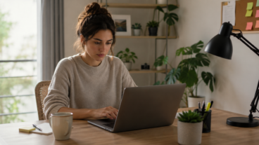 Trabajar desde casa: rutina de 7 minutos para apagar el ruido mental antes de empezar