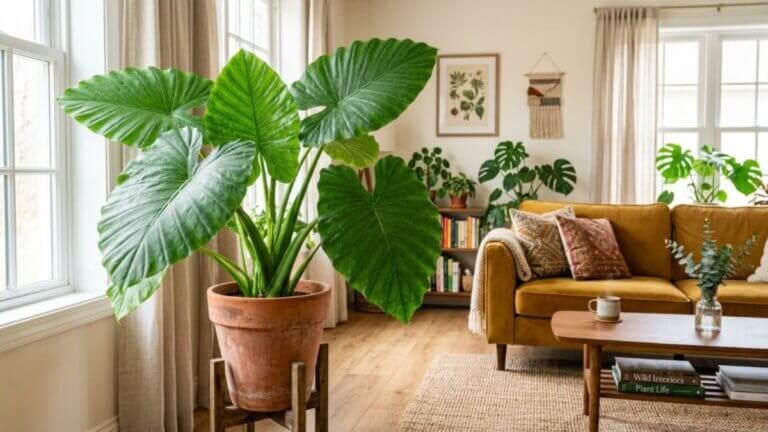 Alocasia macrorrhiza (Oreja de elefante)