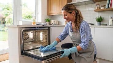 Grasa incrustada en el horno: cómo limpiarla en 6 simples pasos