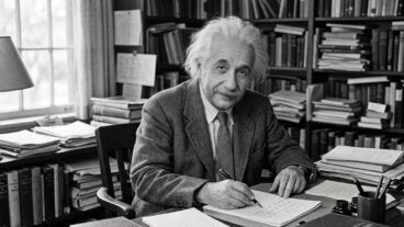 Albert Einstein: "No intentes convertirte en una persona de éxito, sino en una persona de valor"