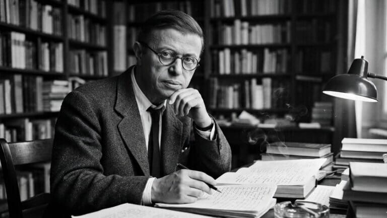 Jean-Paul Sartre: "Lo importante no es lo que han hecho de nosotros, sino lo que hacemos con lo que han hecho de nosotros"