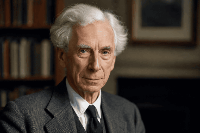 Bertrand Russell, filósofo británico: "La buena vida se inspira en el amor y la guía el conocimiento"