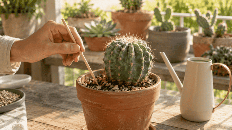 Cada cuánto regar un cactus para no ahogarlo (según la estación)