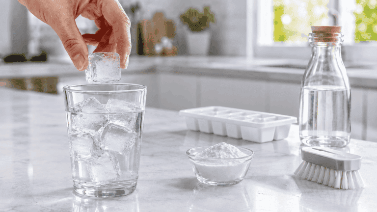 Cómo limpiar las cubiteras para evitar que el hielo sepa raro