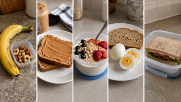 5 desayunos rápidos para no salir de casa solo con café