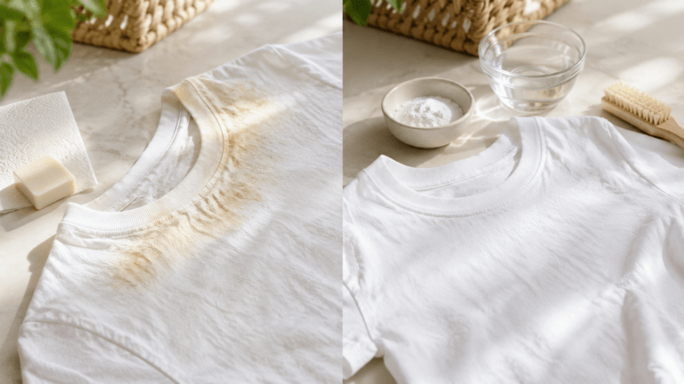 Cómo eliminar las manchas de protector solar de la ropa en 5 simples pasos