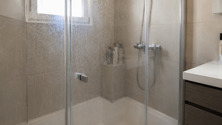 Cómo limpiar la mampara del baño para eliminar la cal y suciedad de forma eficaz