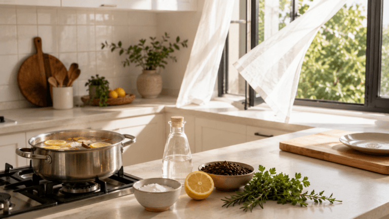 ¿Cocinaste pescado y quedó olor? 7 trucos para sacarlo rápido