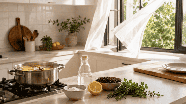 ¿Cocinaste pescado y quedó olor? 7 trucos para sacarlo rápido