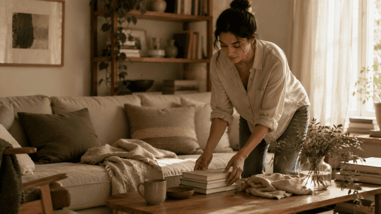 Por qué quieres ordenar toda la casa cuando te sientes desbordado