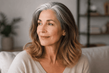 Canas después de los 60: consejos para suavizar la transición sin tinte completo