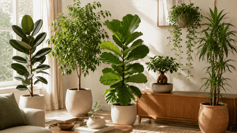 6 variedades de ficus que mejor se adaptan a macetas dentro de casa