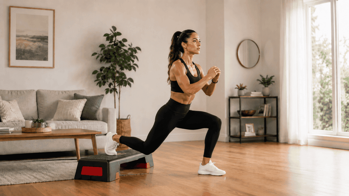 Zancada búlgara en step
