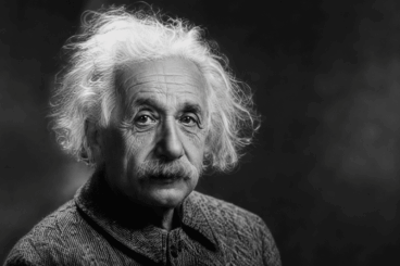 Albert Einstein: "La vida es como andar en bicicleta, si quieres mantener el equilibrio, debes seguir adelante"