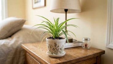 Una planta pequeña puede cambiar tu mesita de noche: estas son las que mejor quedan