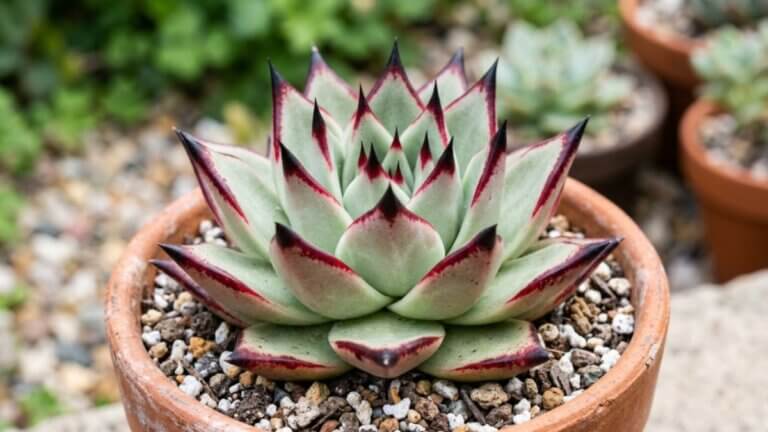 Echeveria agavoides ‘Ebony’