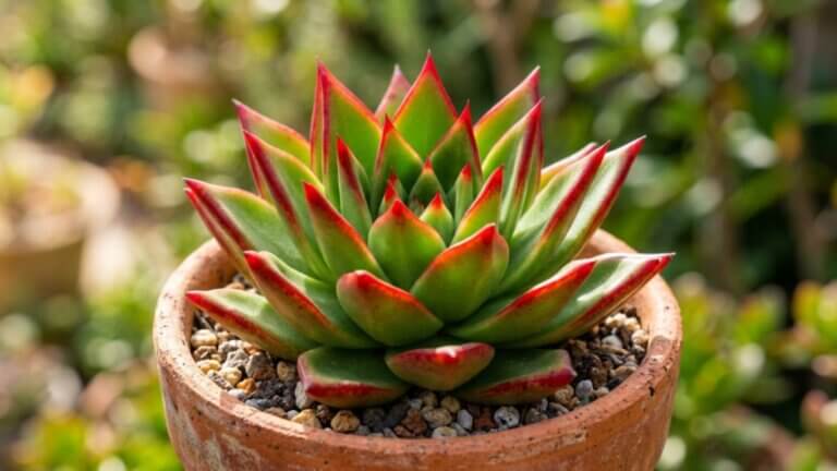 Echeveria agavoides ‘Lipstick