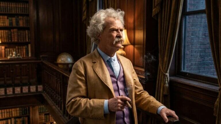 Mark Twain: "Un hombre no puede estar cómodo sin su propia aprobación"