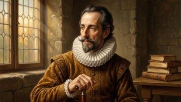 Miguel de Cervantes: "Más vale la pena en el rostro que la mancha en el corazón"