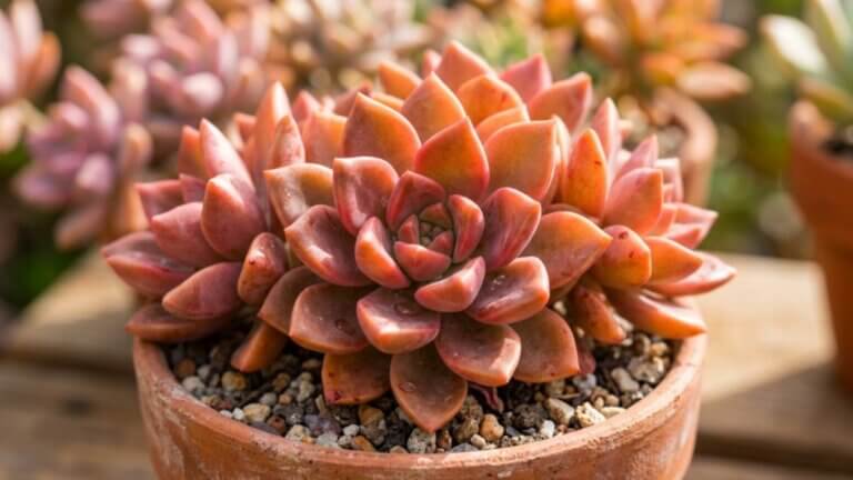 Estas 7 suculentas cambian de verde a rojo: cómo lograr ese efecto sin dañarlas
