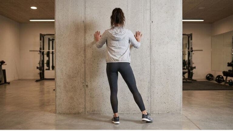 Paso lateral con apoyo