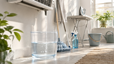 6 formas de aprovechar el agua del aire acondicionado (más allá de regar las plantas)