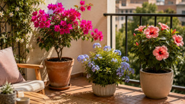 Los 9 arbustos con flores más resistentes para llenar de color tu terraza