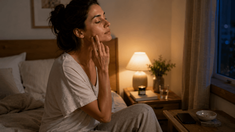 Libera la tensión del día en 5 minutos: el sencillo automasaje que puedes hacer antes de dormir