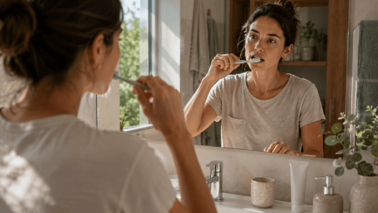 Cepillarse los dientes con la mano no dominante: un pequeño reto para el cerebro