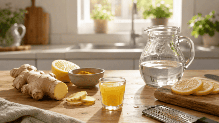 Ginger shot en ayunas: beneficios reales y cuándo puede sentar mal