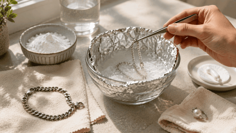 ¿Plata negra u opaca? 3 métodos caseros para dejarla reluciente