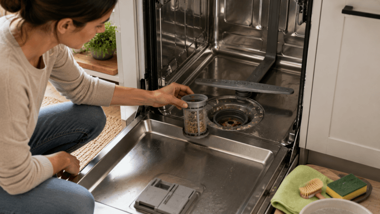 6 rincones del lavavajillas que quedan sucios después de cada ciclo