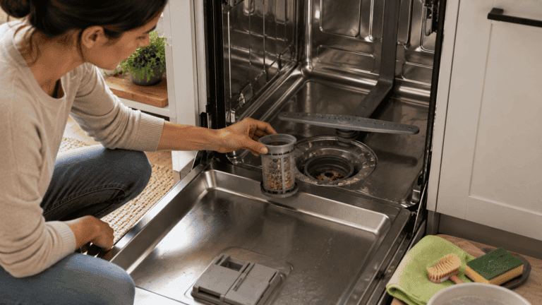 6 rincones del lavavajillas que quedan sucios después de cada ciclo