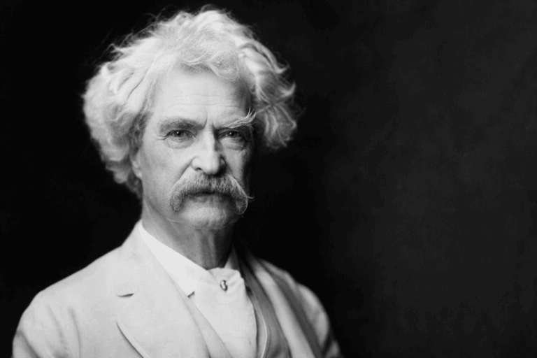 Mark Twain: "La mejor manera de animarse es animar a alguien más"