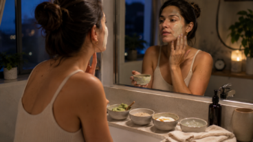 4 mascarillas para hidratar el rostro antes de dormir y despertar con la piel más suave