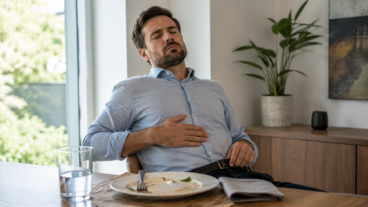 Pesadez después de comer: quizá estás comiendo demasiado rápido