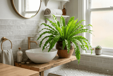 Planta nido de pájaro: 6 consejos para que crezca sana en un baño