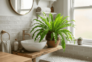 Planta nido de pájaro: 6 consejos para que crezca sana en un baño