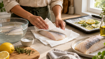 Así puedes preparar el pescado antes de hornearlo para conservar mejor su sabor