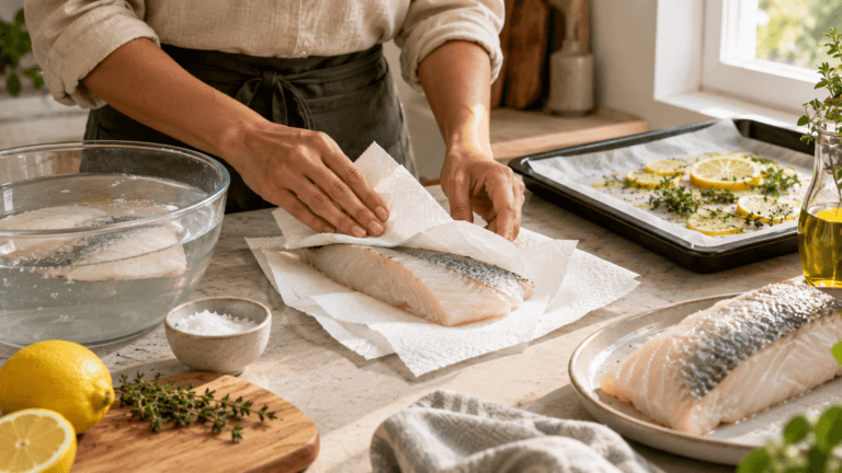 Así puedes preparar el pescado antes de hornearlo para conservar mejor su sabor
