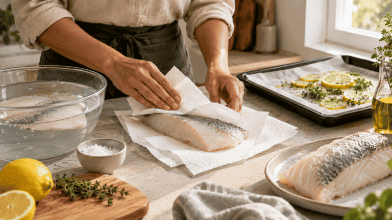 Así puedes preparar el pescado antes de hornearlo para conservar mejor su sabor