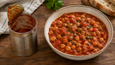5 recetas saladas para terminar un bote abierto de puré de tomate