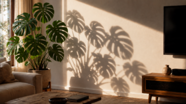 Sombras de plantas en casa: cómo usarlas para crear un ambiente más sereno