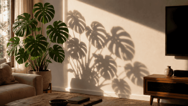 Sombras de plantas en casa: cómo usarlas para crear un ambiente más sereno