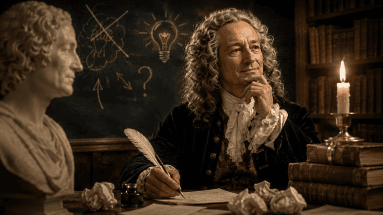 Voltaire y el valor de equivocarse: "El error también tiene su mérito"