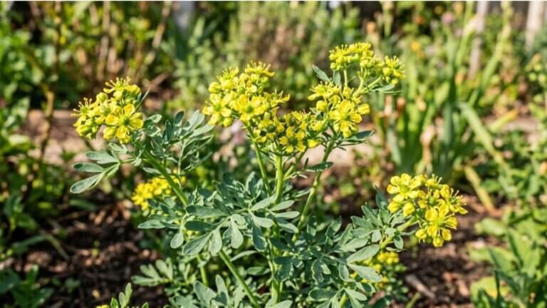 Cómo cultivar ruda en tu jardín para mantener alejados a los insectos